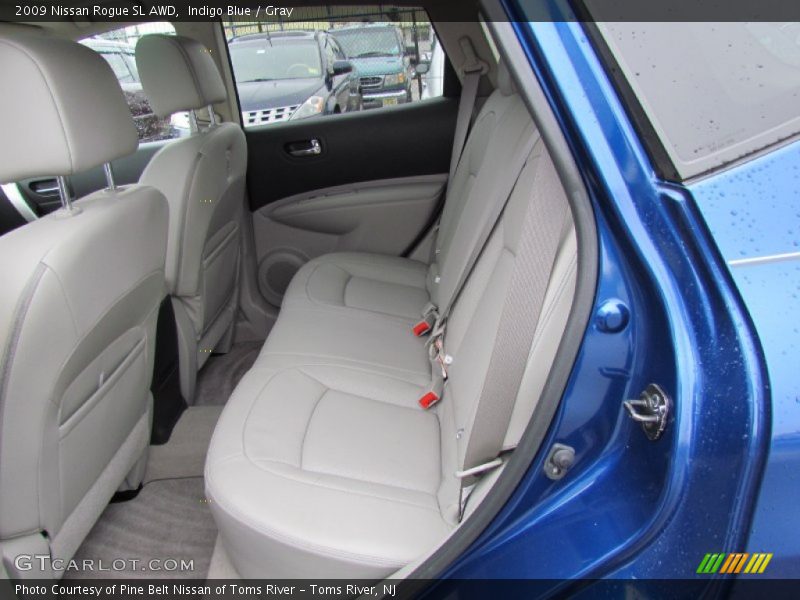  2009 Rogue SL AWD Gray Interior