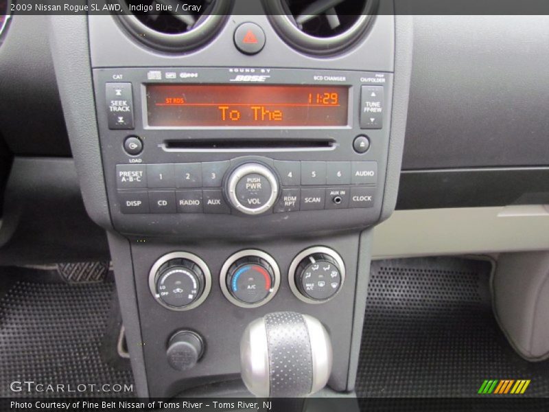 Controls of 2009 Rogue SL AWD
