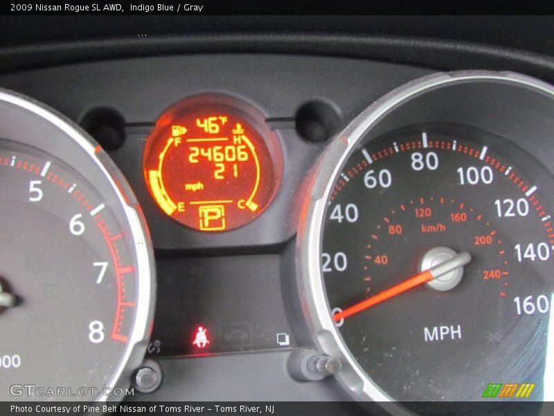 Indigo Blue / Gray 2009 Nissan Rogue SL AWD