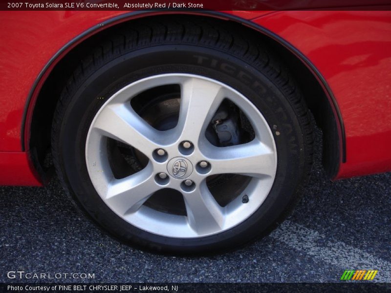  2007 Solara SLE V6 Convertible Wheel