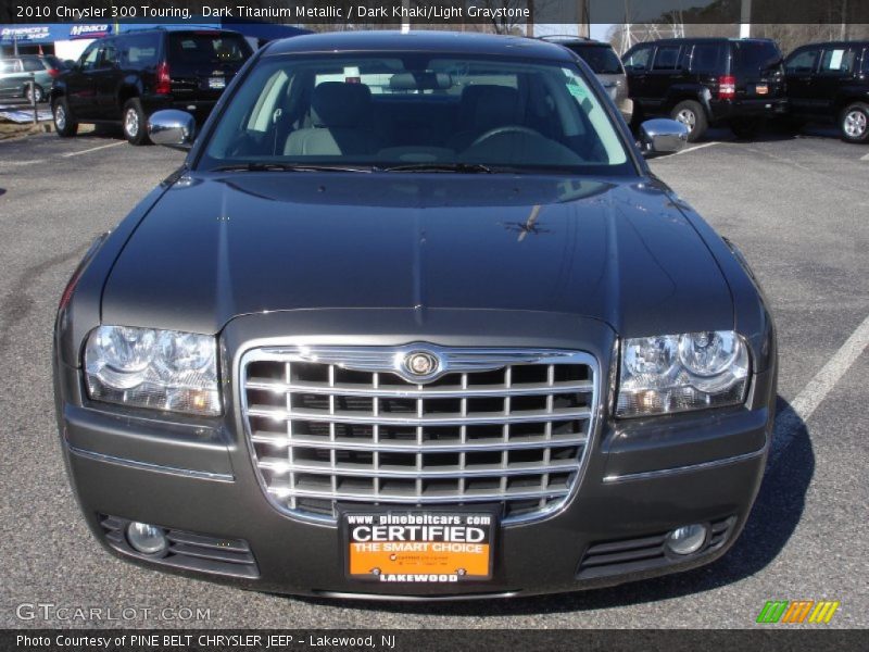 Dark Titanium Metallic / Dark Khaki/Light Graystone 2010 Chrysler 300 Touring