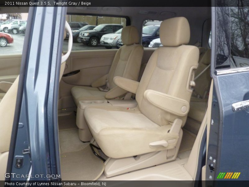 Twilight Gray / Beige 2011 Nissan Quest 3.5 S