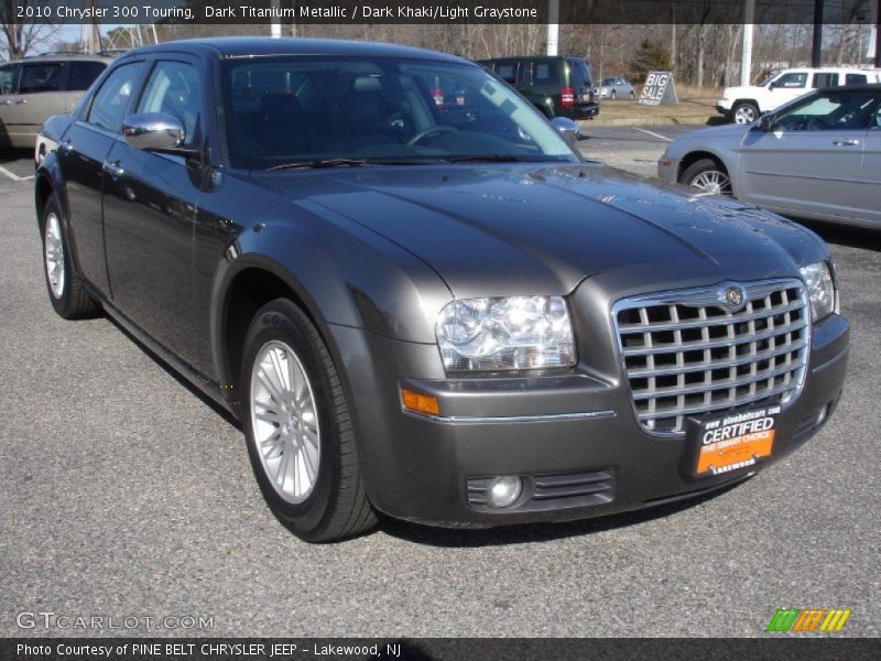 Dark Titanium Metallic / Dark Khaki/Light Graystone 2010 Chrysler 300 Touring