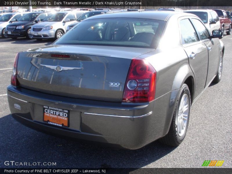 Dark Titanium Metallic / Dark Khaki/Light Graystone 2010 Chrysler 300 Touring