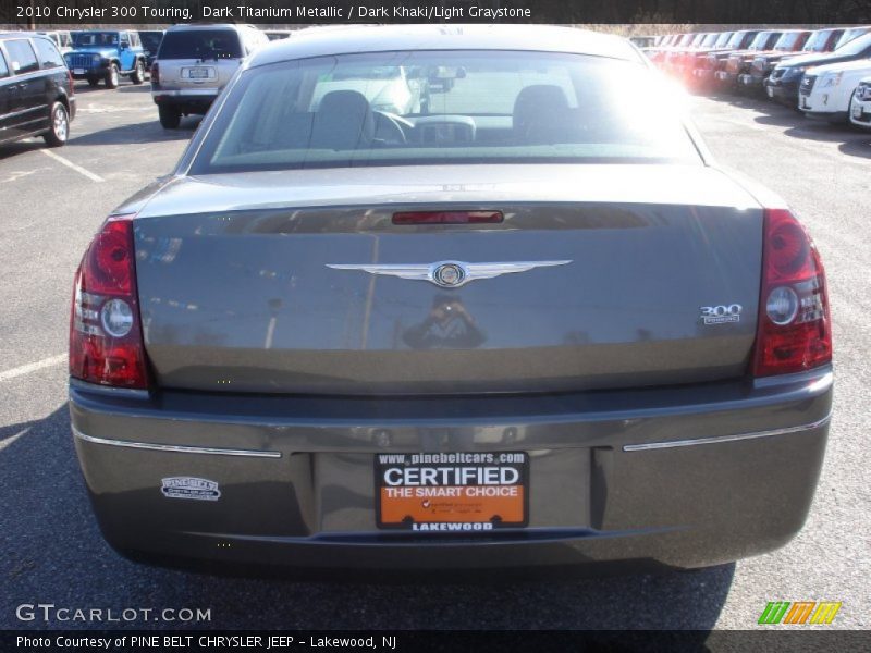 Dark Titanium Metallic / Dark Khaki/Light Graystone 2010 Chrysler 300 Touring