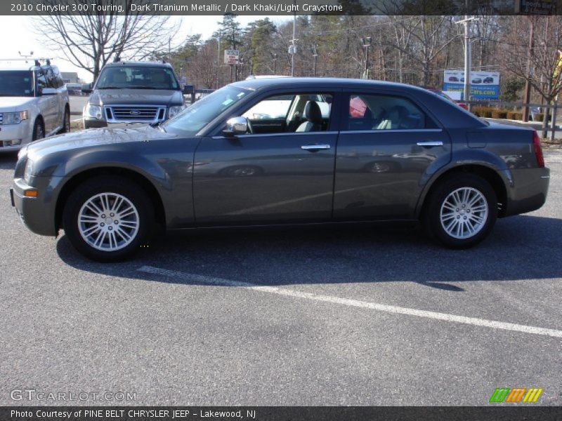 Dark Titanium Metallic / Dark Khaki/Light Graystone 2010 Chrysler 300 Touring