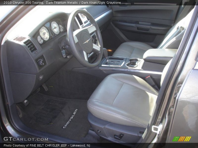 Dark Titanium Metallic / Dark Khaki/Light Graystone 2010 Chrysler 300 Touring