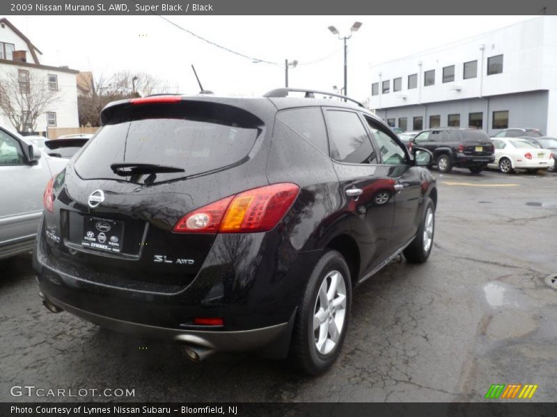 Super Black / Black 2009 Nissan Murano SL AWD