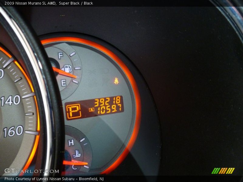 Super Black / Black 2009 Nissan Murano SL AWD
