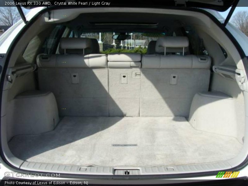Crystal White Pearl / Light Gray 2006 Lexus RX 330 AWD