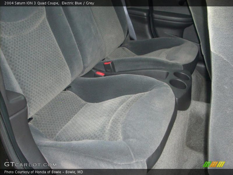 Electric Blue / Grey 2004 Saturn ION 3 Quad Coupe