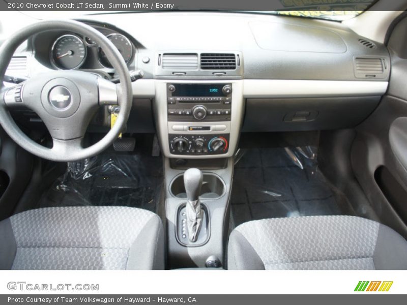 Summit White / Ebony 2010 Chevrolet Cobalt LT Sedan