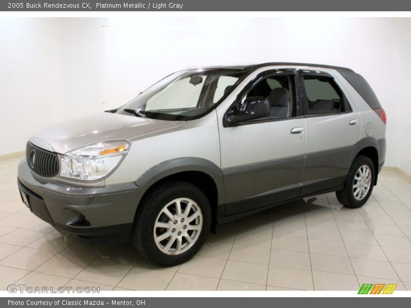 Platinum Metallic / Light Gray 2005 Buick Rendezvous CX