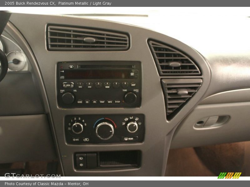 Platinum Metallic / Light Gray 2005 Buick Rendezvous CX