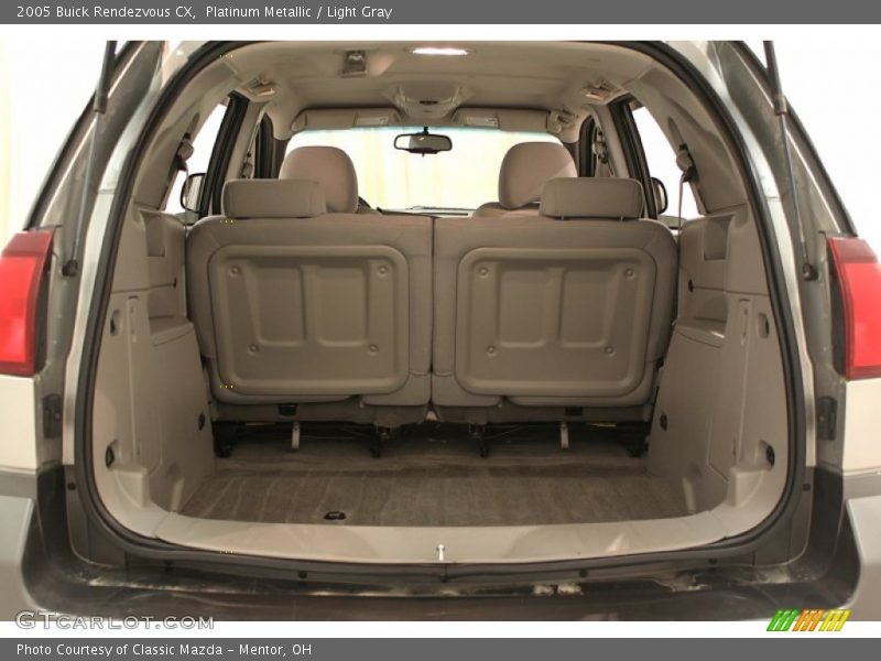 Platinum Metallic / Light Gray 2005 Buick Rendezvous CX
