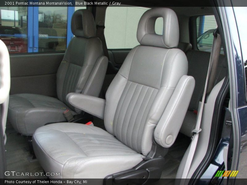 Blue Black Metallic / Gray 2001 Pontiac Montana MontanaVision