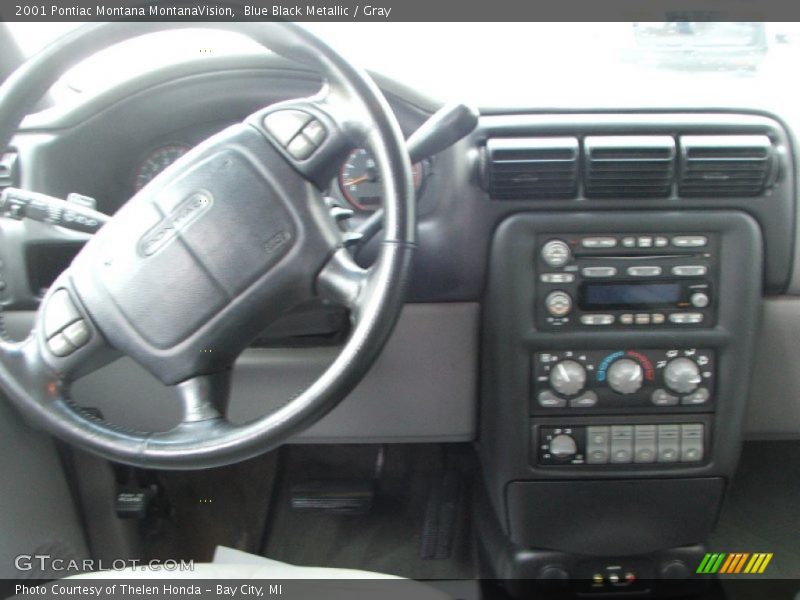 Blue Black Metallic / Gray 2001 Pontiac Montana MontanaVision
