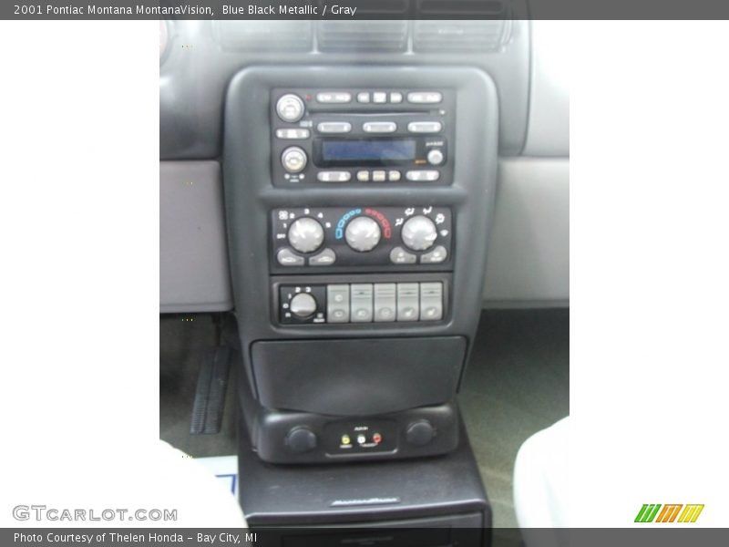 Blue Black Metallic / Gray 2001 Pontiac Montana MontanaVision