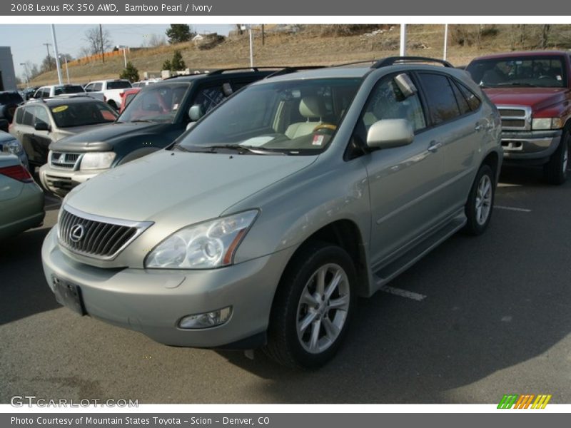 Bamboo Pearl / Ivory 2008 Lexus RX 350 AWD