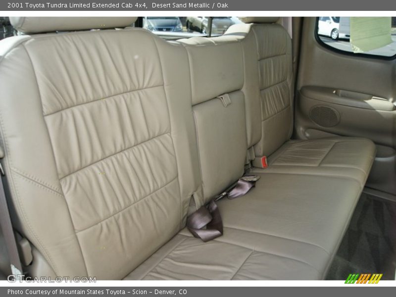 Desert Sand Metallic / Oak 2001 Toyota Tundra Limited Extended Cab 4x4