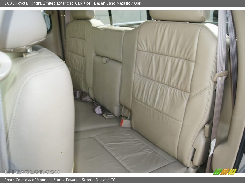 Desert Sand Metallic / Oak 2001 Toyota Tundra Limited Extended Cab 4x4