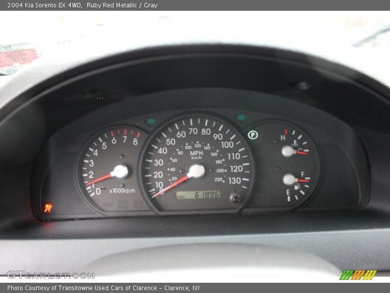  2004 Sorento EX 4WD EX 4WD Gauges
