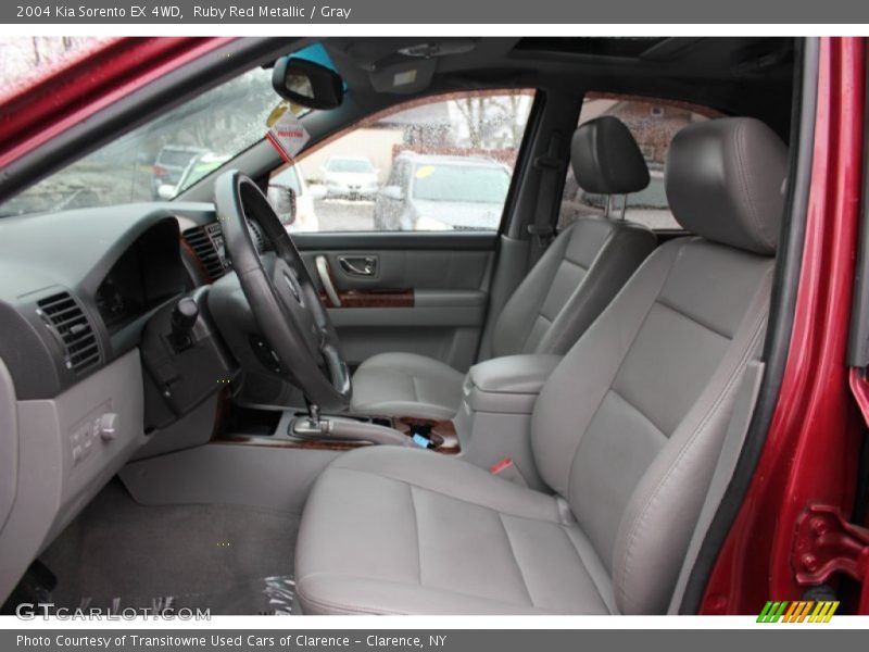  2004 Sorento EX 4WD Gray Interior