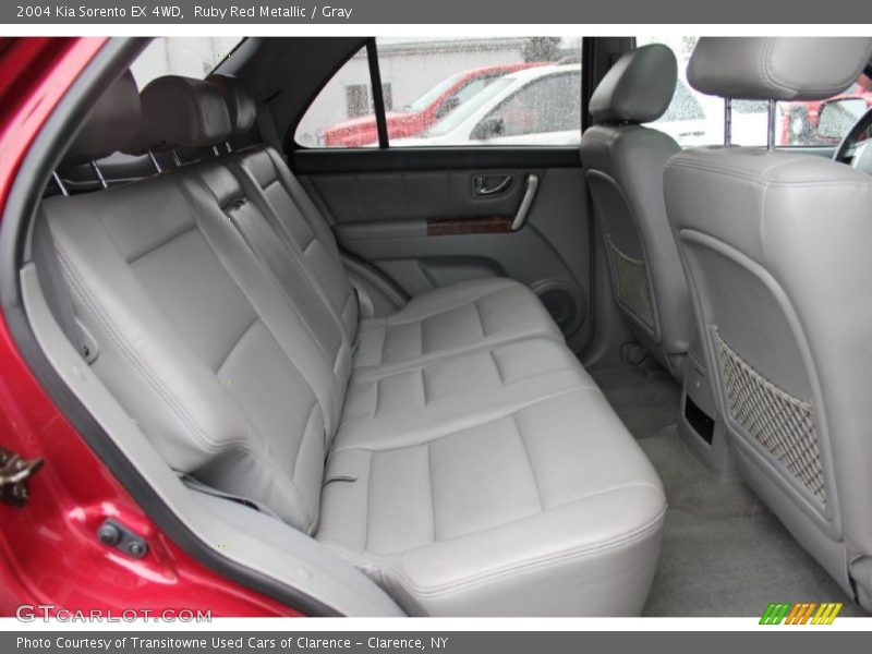 Ruby Red Metallic / Gray 2004 Kia Sorento EX 4WD