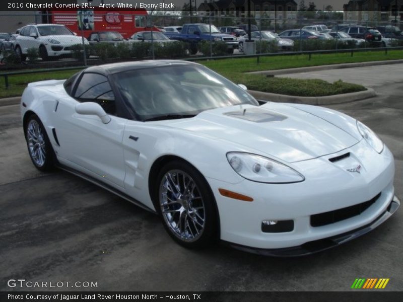 Front 3/4 View of 2010 Corvette ZR1