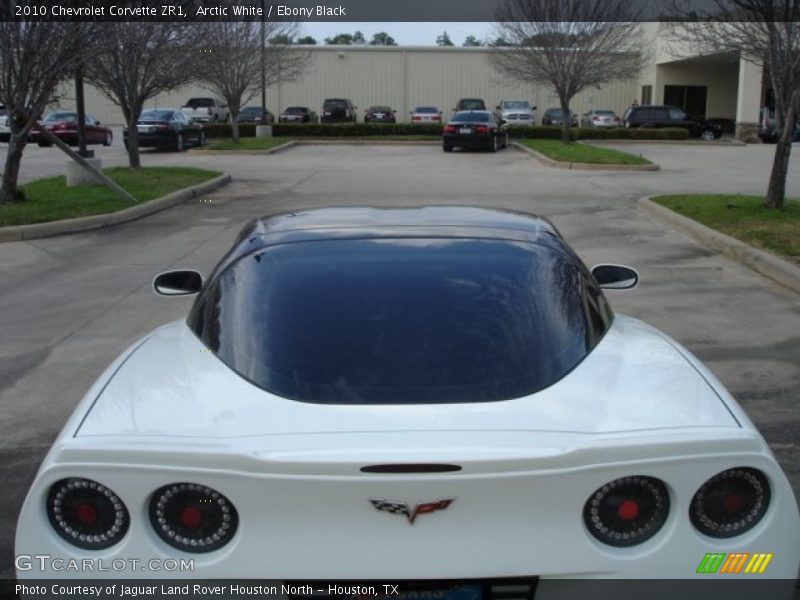 Arctic White / Ebony Black 2010 Chevrolet Corvette ZR1