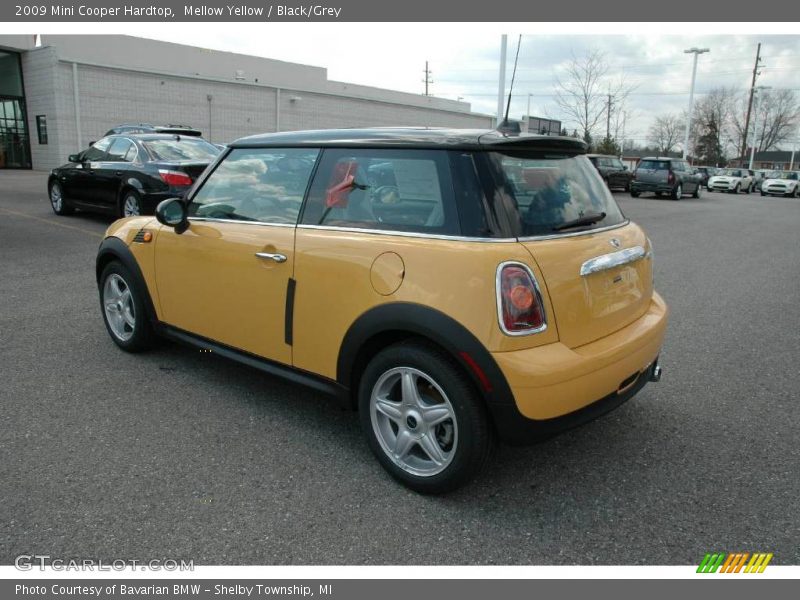 Mellow Yellow / Black/Grey 2009 Mini Cooper Hardtop