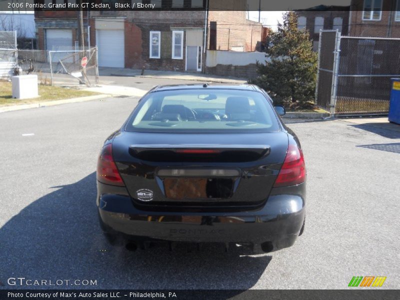 Black / Ebony 2006 Pontiac Grand Prix GT Sedan
