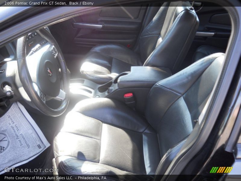 Black / Ebony 2006 Pontiac Grand Prix GT Sedan