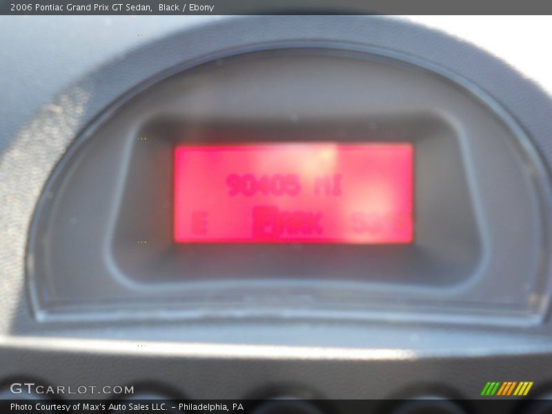 Black / Ebony 2006 Pontiac Grand Prix GT Sedan
