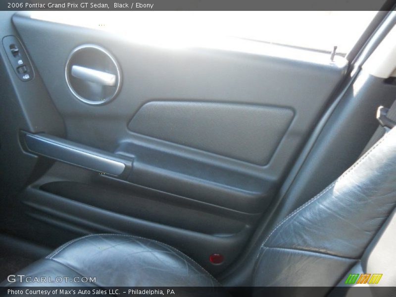 Black / Ebony 2006 Pontiac Grand Prix GT Sedan