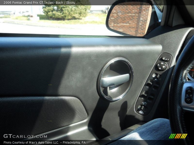 Black / Ebony 2006 Pontiac Grand Prix GT Sedan