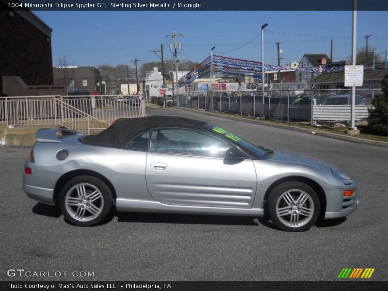 Sterling Silver Metallic / Midnight 2004 Mitsubishi Eclipse Spyder GT
