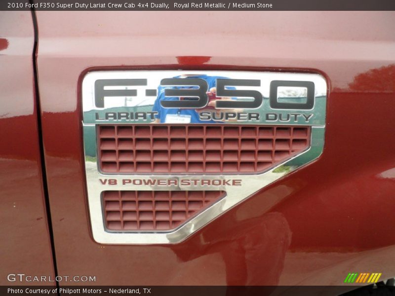  2010 F350 Super Duty Lariat Crew Cab 4x4 Dually Logo