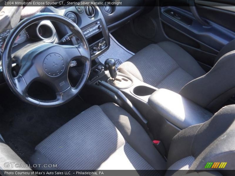 Sterling Silver Metallic / Midnight 2004 Mitsubishi Eclipse Spyder GT
