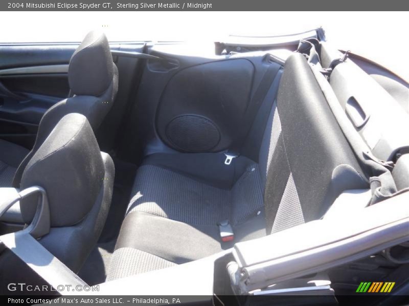 Sterling Silver Metallic / Midnight 2004 Mitsubishi Eclipse Spyder GT