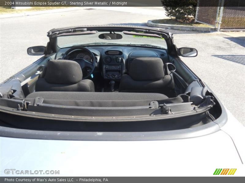 Sterling Silver Metallic / Midnight 2004 Mitsubishi Eclipse Spyder GT