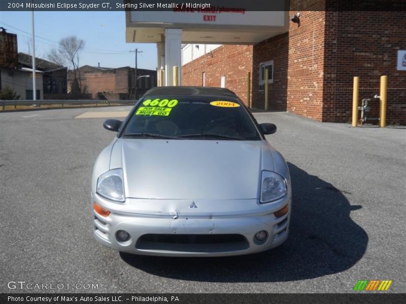 Sterling Silver Metallic / Midnight 2004 Mitsubishi Eclipse Spyder GT