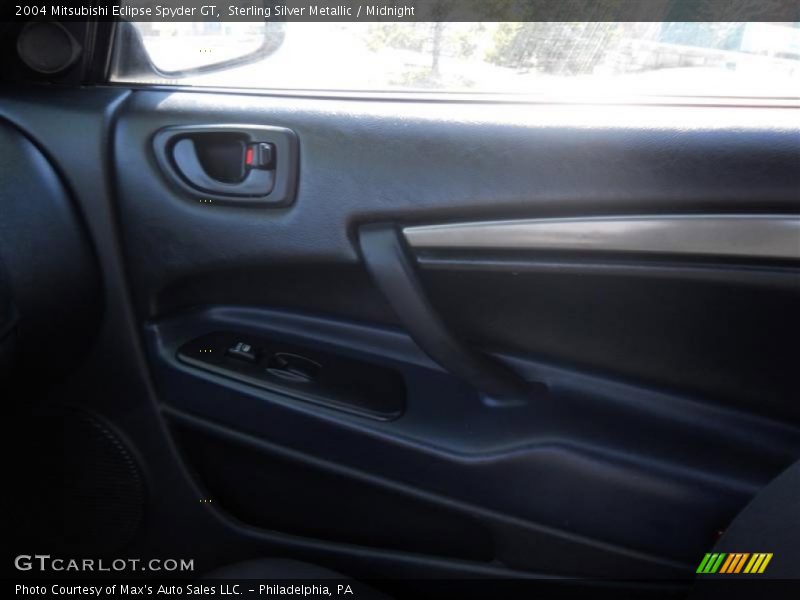 Sterling Silver Metallic / Midnight 2004 Mitsubishi Eclipse Spyder GT