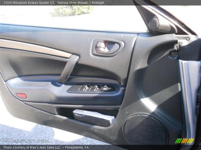 Sterling Silver Metallic / Midnight 2004 Mitsubishi Eclipse Spyder GT