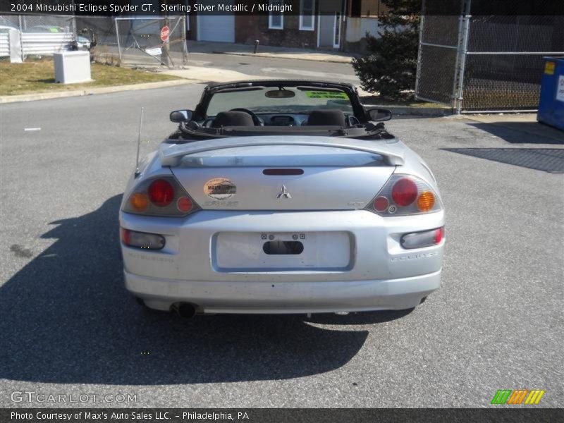 Sterling Silver Metallic / Midnight 2004 Mitsubishi Eclipse Spyder GT