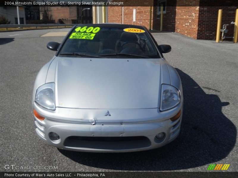 Sterling Silver Metallic / Midnight 2004 Mitsubishi Eclipse Spyder GT