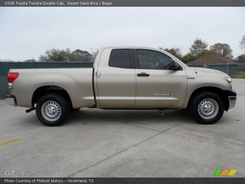 Desert Sand Mica / Beige 2008 Toyota Tundra Double Cab