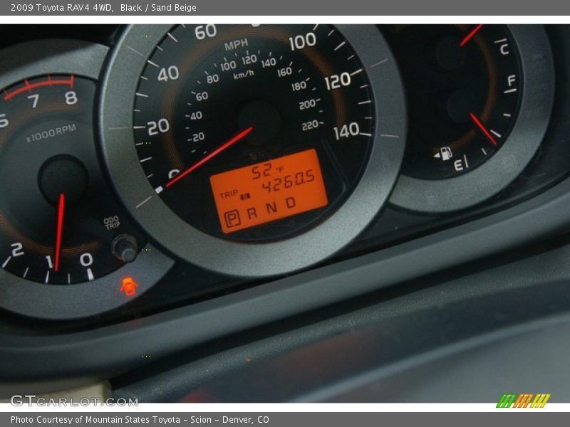 Black / Sand Beige 2009 Toyota RAV4 4WD
