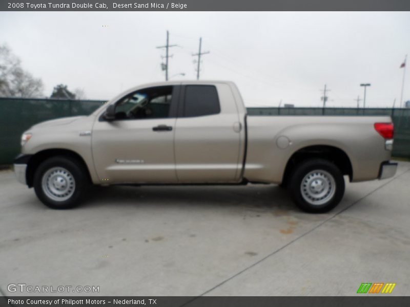 Desert Sand Mica / Beige 2008 Toyota Tundra Double Cab