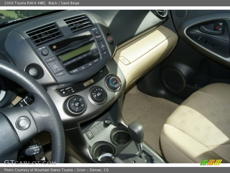 Black / Sand Beige 2009 Toyota RAV4 4WD